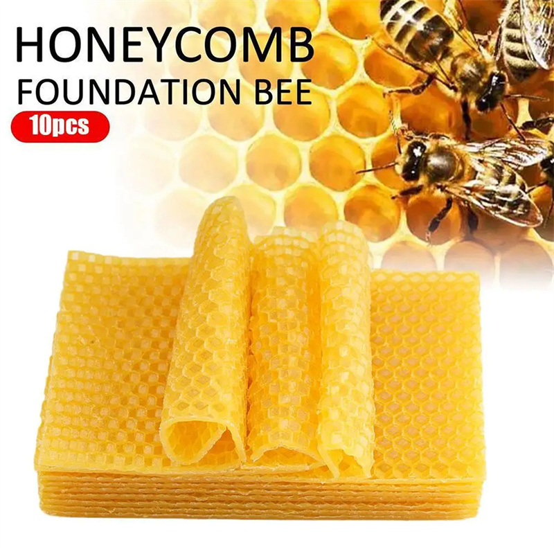Candle Supplies Beeswax - 10/20개 천연 밀랍 시트 벌집 시트