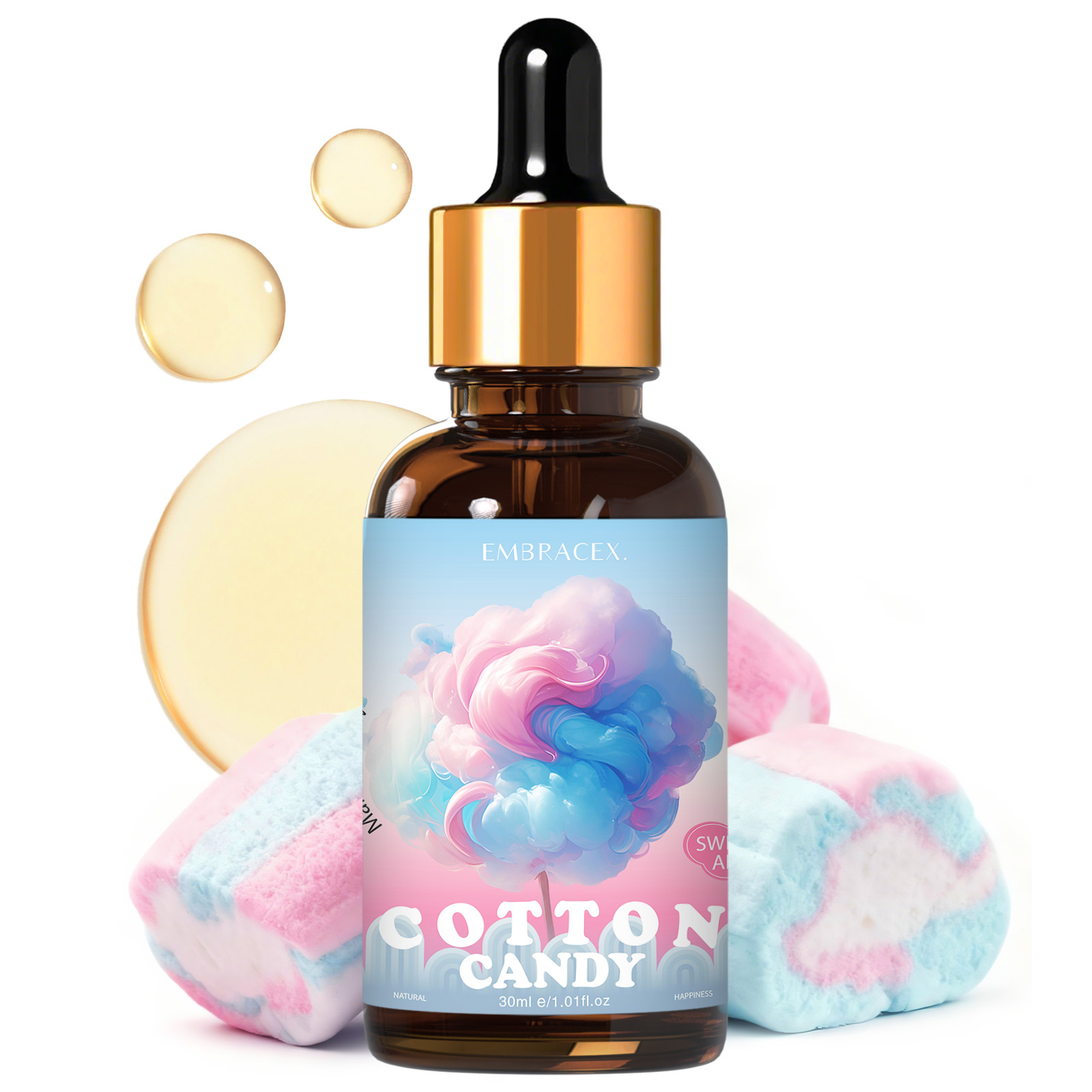 Candle Fragrance Supplies - 30ml 솜사탕 에센셜 오일 자동차 용품,
