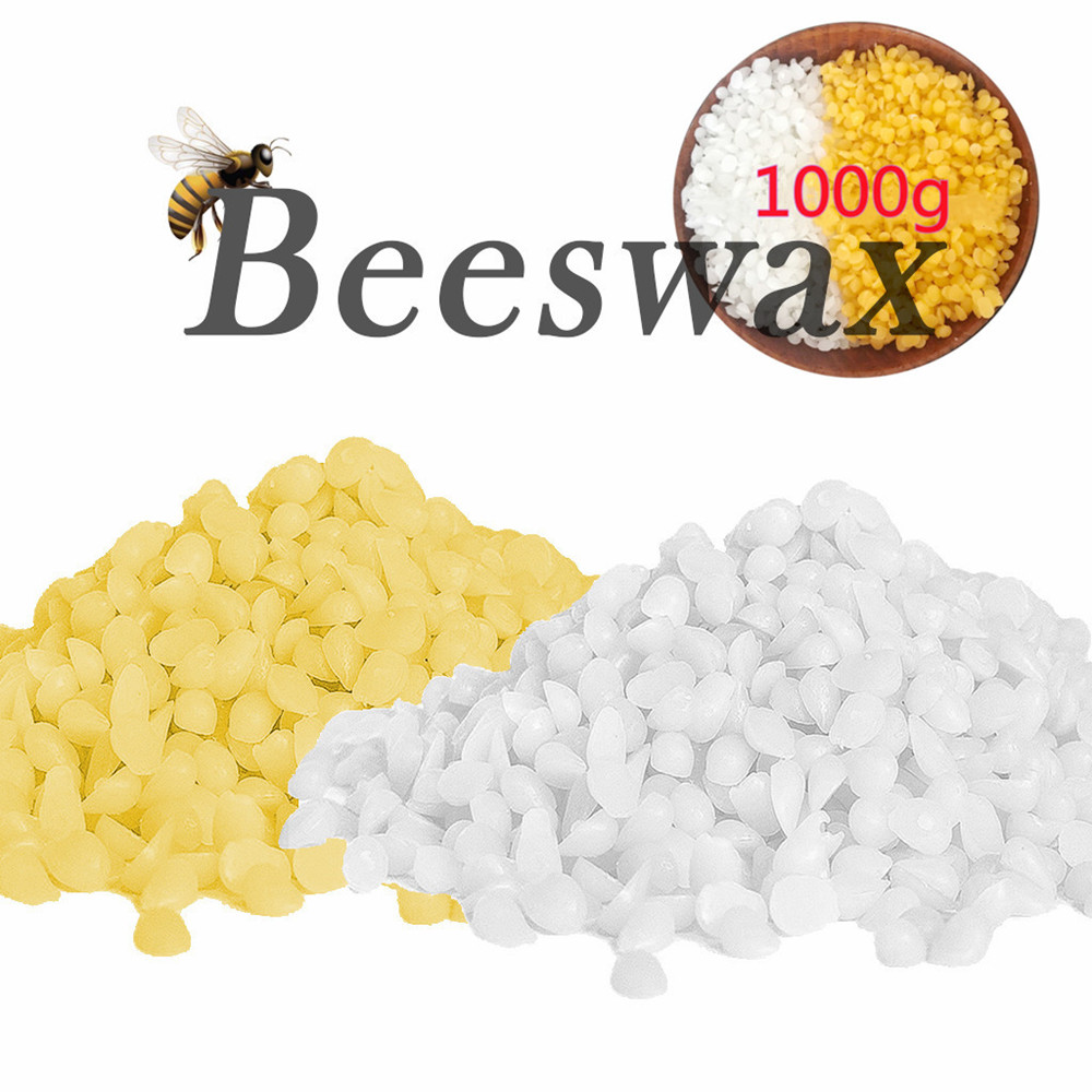 Candle Making Supplies Usa - 1000g 순수 천연 밀랍 100% 추가