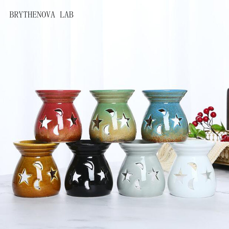 Candle Supplies Fragrance Oil - 킬른 변형 도자기 속이 빈 별