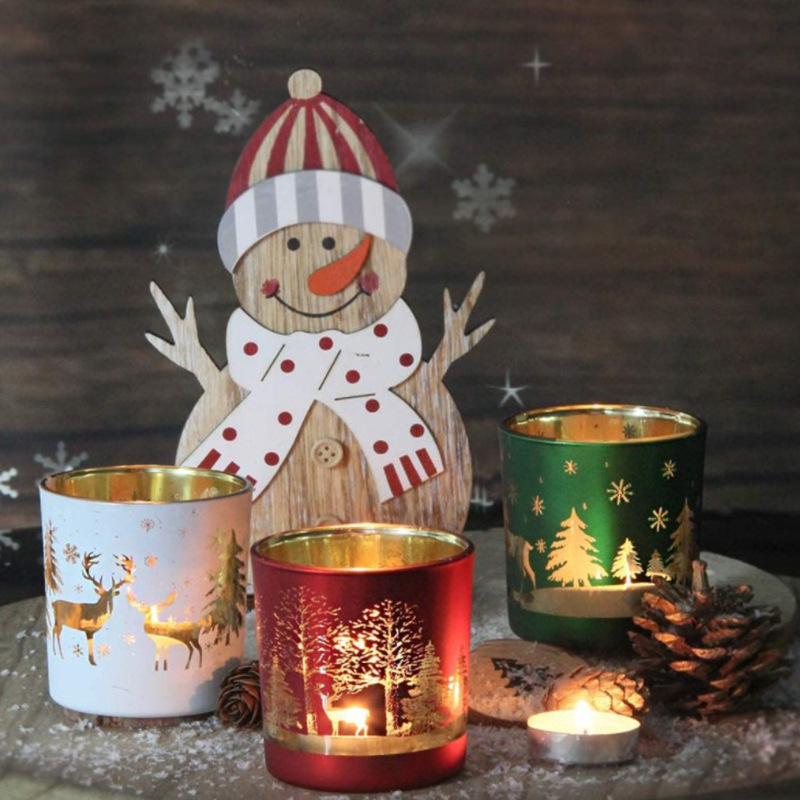Candle Vessel Supplies - 크리스마스 유리 용기 향초 만들기 용품