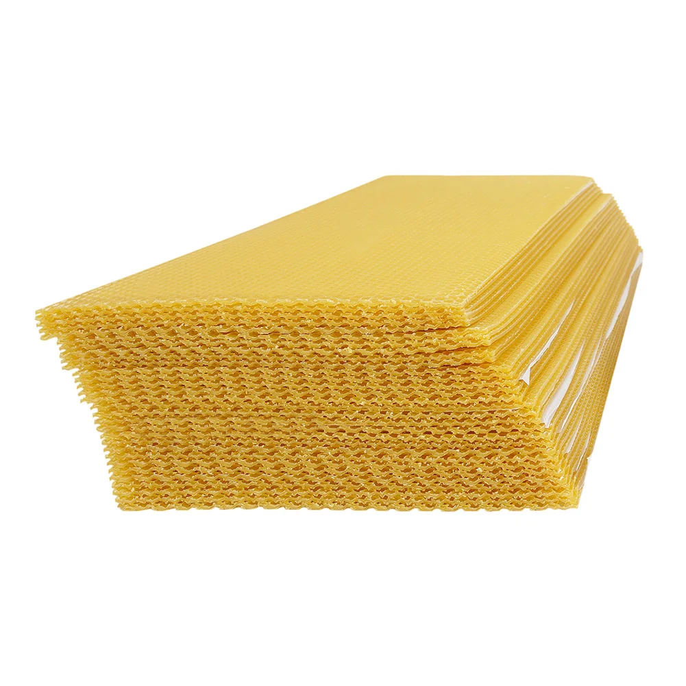 Candle Supplies Beeswax - 195*415mm 밀랍 시트, 양초 제작용 천연