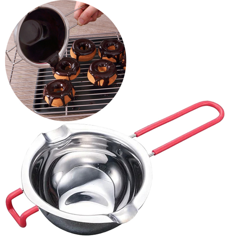 Candle Making Supplies Usa - 스테인레스 스틸 왁스 녹는 냄비 긴
