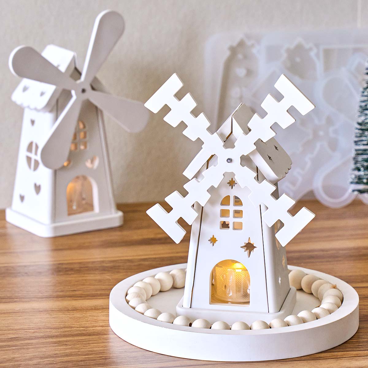 Candle Quotes - 창의적인 회전 풍차 캔들 홀더 실리콘