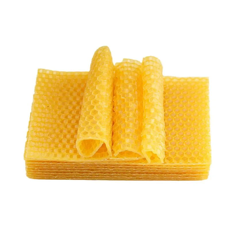 10/20개 천연 밀랍 시트 벌집 시트 벌집 셀 프레임 - Candle Supplies Beeswax 리뷰 및 가격