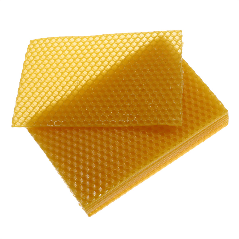 10/20개 천연 밀랍 시트 벌집 시트 벌집 셀 프레임 - Candle Supplies Beeswax 리뷰 및 가격