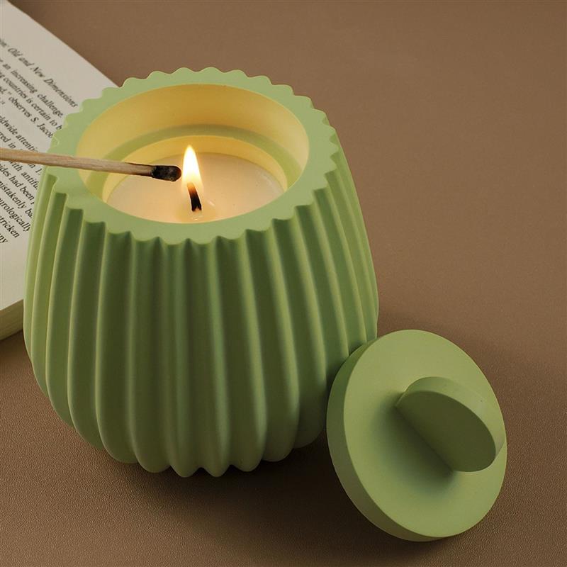 시멘트 석고 컵 향기 나는 양초 실리콘 몰드, DIY  - Candle Making Supplies Jars 리뷰 및 가격