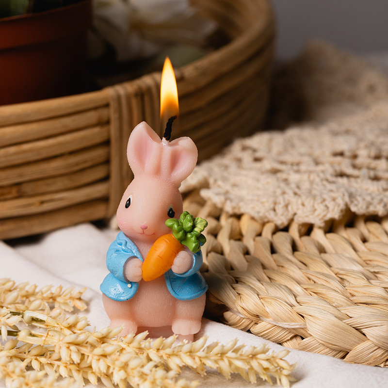 어린이 파티 용품 창의적인 생일 초 귀여운 토끼 별자리 - Candle Supplies In 리뷰 및 가격