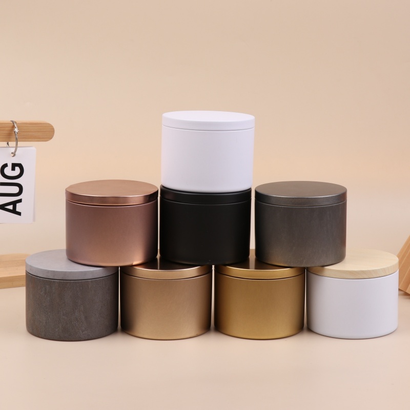 8온스 양초 틴캔 양초 용기 양초 병 뚜껑 포함 도매  - Candle Making Supplies Jars 리뷰 및 가격
