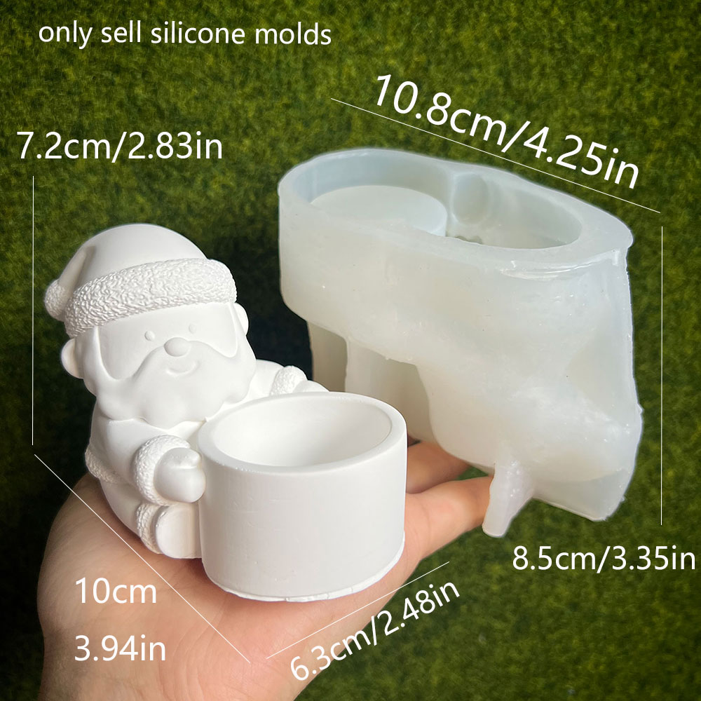 DIY 산타클로스 촛대 실리콘 몰드 귀여운 난쟁이 촛대 - Candle Quotes 리뷰 및 가격