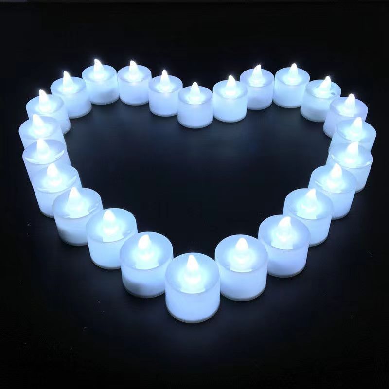 배터리로 작동되는 무화염 LED 티캔들, 웨딩, 생일  - Candle Quotes 리뷰 및 가격