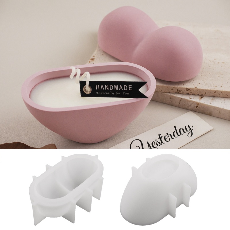 DIY 하트 모양 캔들 용기 실리콘 몰드 발렌타인데이  - Candle Vessel Supplies 리뷰 및 가격