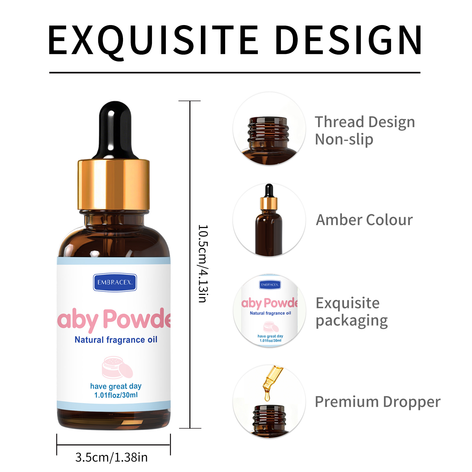 디퓨저용 30ml 베이비 파우더 에센셜 오일, 자동차  - Candle Fragrance Supplies 리뷰 및 가격