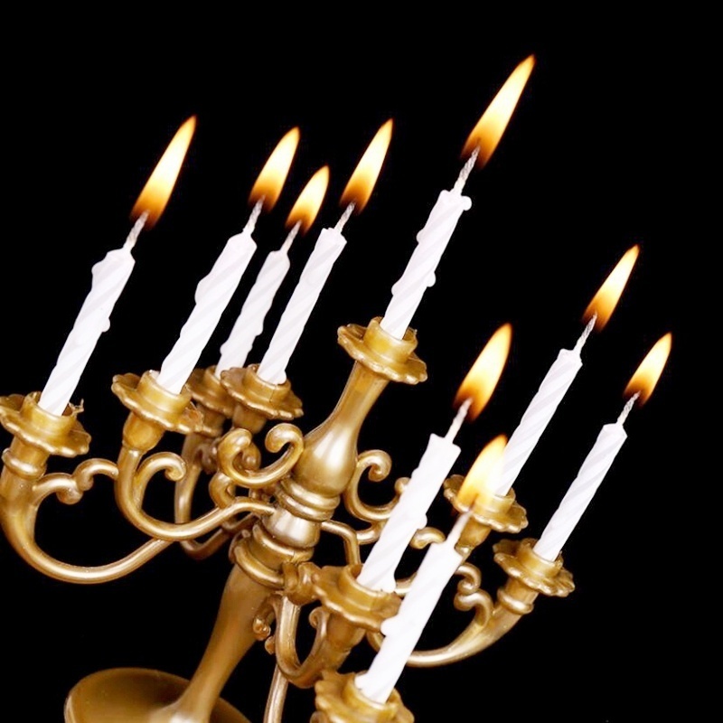 2026 9개/세트 양초와 캔들스틱 브래킷 케이크 토퍼 - Candle Quotes 리뷰 및 가격