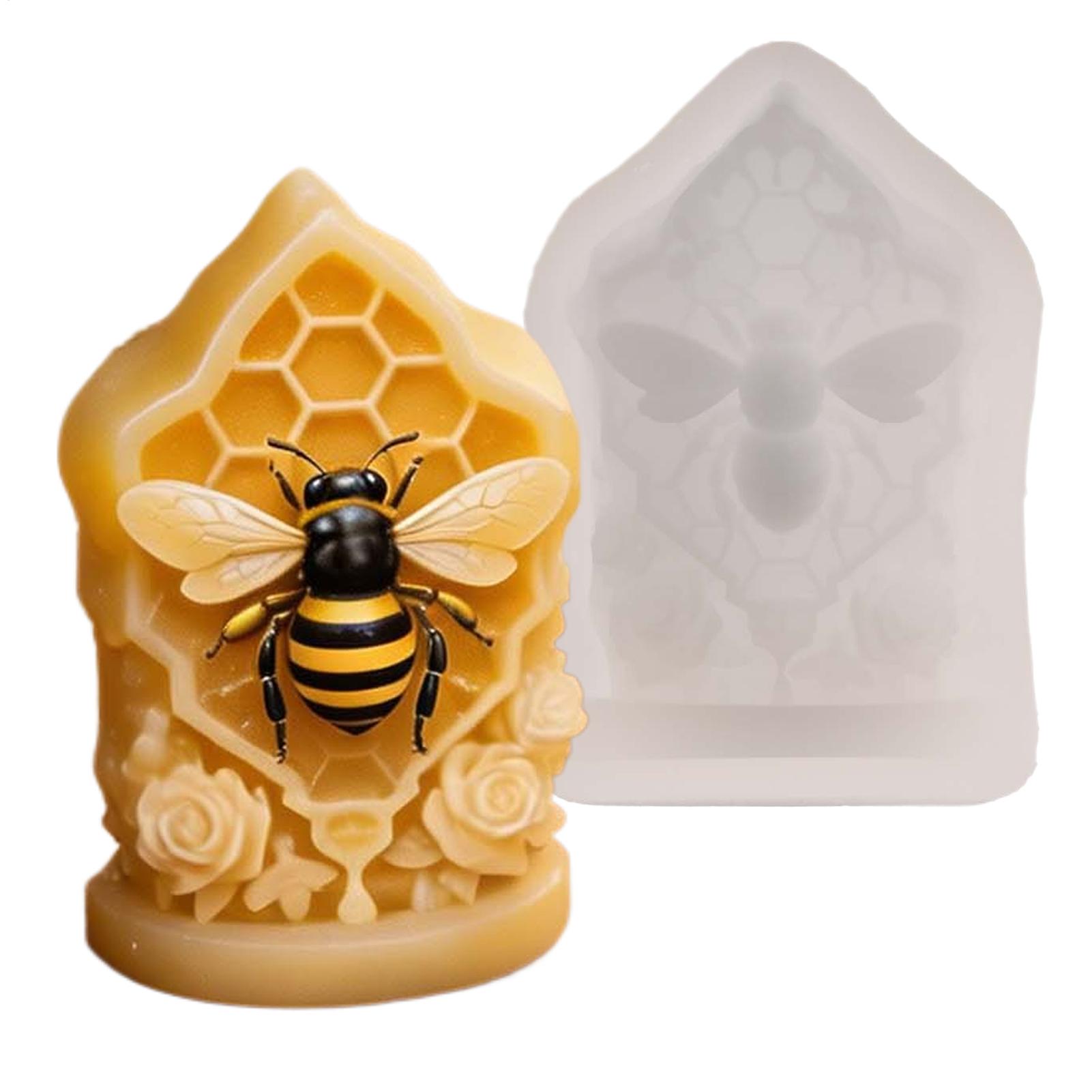 허니콤 실리콘 몰드 3D 꿀벌집 모양 밀랍 몰드 간편  - Candle Supplies Beeswax 리뷰 및 가격