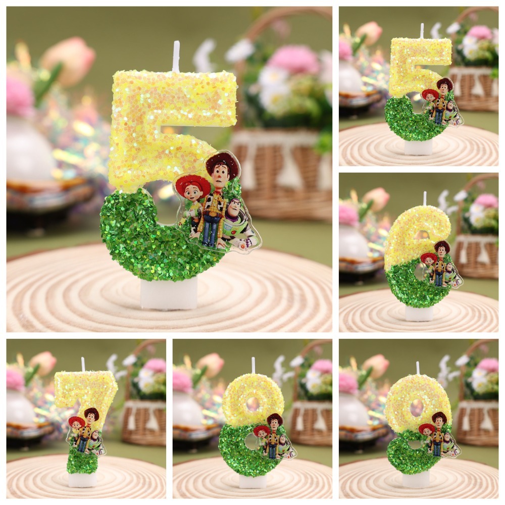 귀엽고 재미있는 만화 토이 스토리 디지털 캔들 숫자 0 - Candle Supplies In 리뷰 및 가격