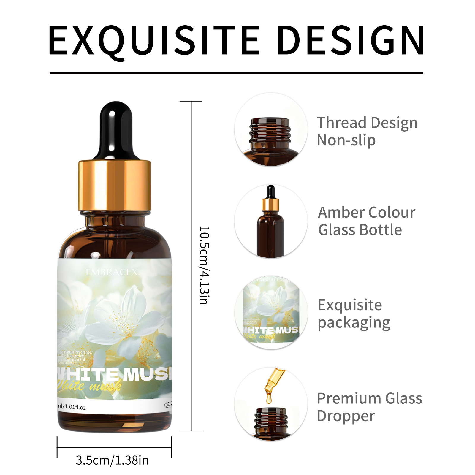 30ml 화이트 머스크 에센셜 오일 자동차 용품, 디퓨 - Candle Fragrance Supplies 리뷰 및 가격