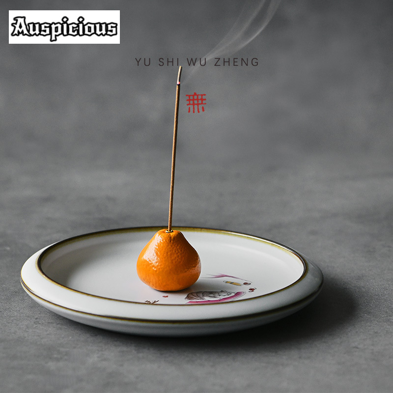 창의적인 오렌지 실 향 삽입 모기 거치대 스탠드, 가정 - Candle Fragrance Supplies 리뷰 및 가격